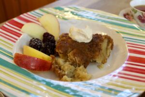 APPLE BUTTER PUDDING