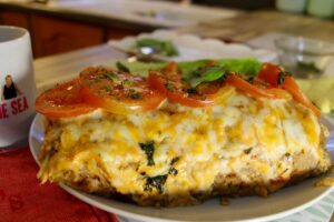 TURKEY MEATLOAF with TOMATO