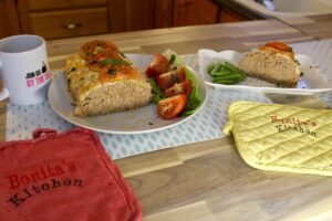 TURKEY MEATLOAF with TOMATO