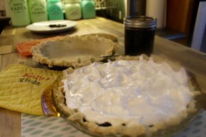 Blueberry Meringue Pie