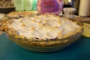 Blueberry Meringue Pie