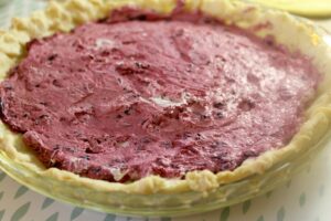 BLUEBERRY CREAM PIE