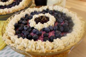 BLUEBERRY CREAM PIE