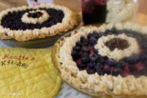 Blueberry Cream Pie