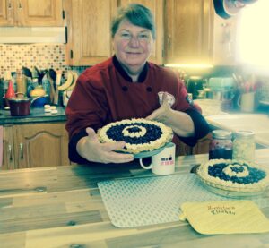 Blueberry Cream Pie