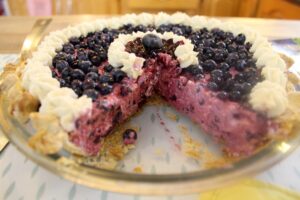 Blueberry Cream Pie