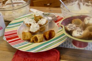 FRIED PASTRY CONES