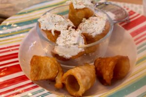 FRIED PASTRY CONES