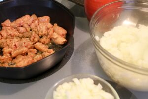 SAUSAGE and POTATO Pastries