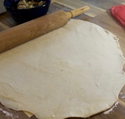 SAUSAGE and POTATO Pastries