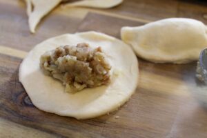 SAUSAGE and POTATO Pastries