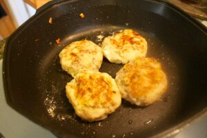 Sausage and Potato Pastries.