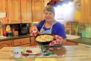 APPLE and STRAWBERRY Cobbler