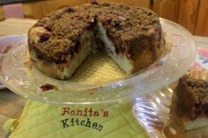 Cranberry Streusel Coffee Cake