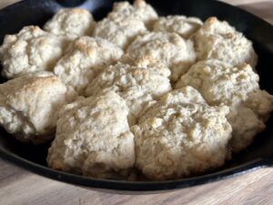 CAST IRON Baked Tea Buns