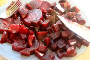 Corn and Beet Salad