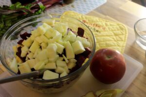 Corn and Beet Salad