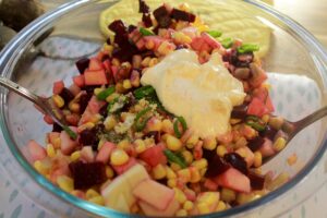 CORN and BEET Salad