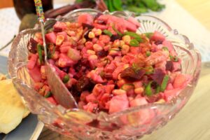 Corn and Beet Salad