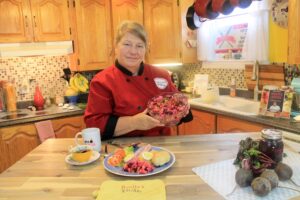 Corn and Beet Salad