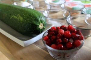 Zucchini and Cranberry Loaf