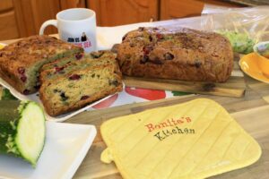 Zucchini and Cranberry Loaf