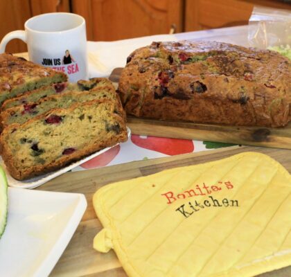 Zucchini and Cranberry Loaf