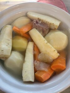 SLOW COOKED BOILED DINNER