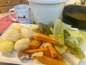 SLOW COOKED BOILED DINNER