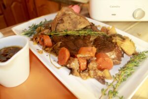 Moose or Brisket Roast - Slow Cooked