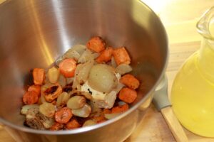 Roasted Vegetable and Feta Soup