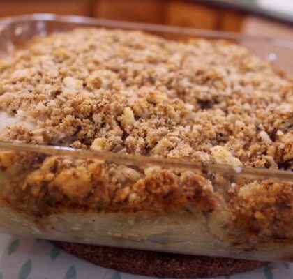 Codfish and Stuffing Meal