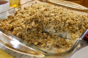 Codfish and Stuffing Meal