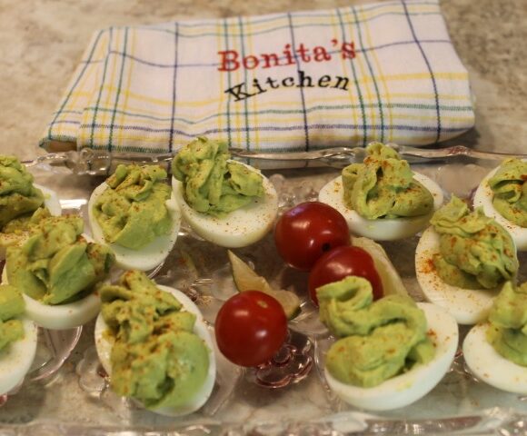 Avocado Stuffed Eggs