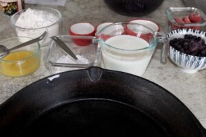 CAST IRON BAKED PAN CAKES