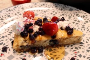 Cast Iron Baked Pan Cake