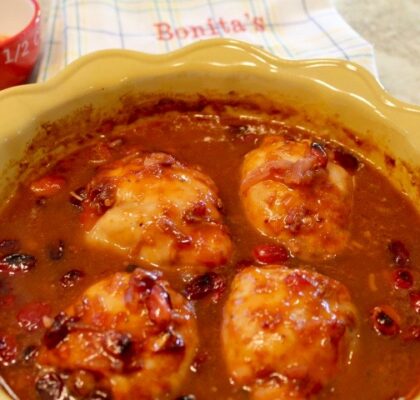 Catalina Cranberry Chicken