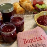 Rhubarb and Partridgeberry Jam