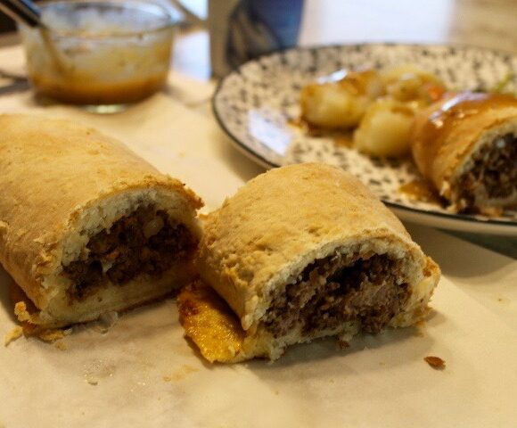 Meat and Biscuit Roll