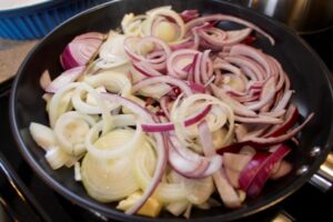 Pinwheel Onion Rolls