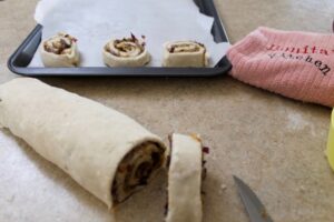 Pinwheel Onion Rolls