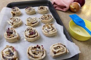 Pinwheel Onion Rolls