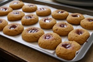 Peanut Butter and Jelly Cookies