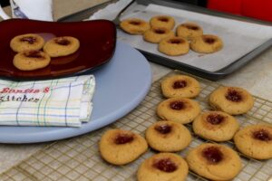 Peanut Butter and Jelly Cookies