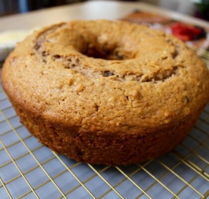 Jam Spiced Bundt Cake