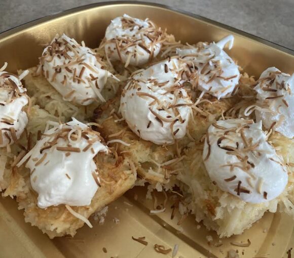 Coconut Cream Squares