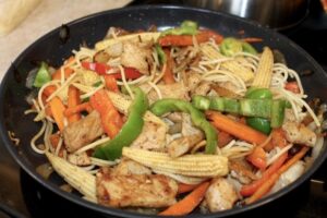 Spagetti Stir Fry