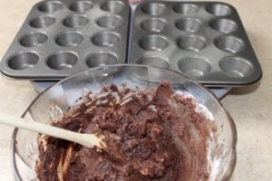 Mini Brownie Muffins