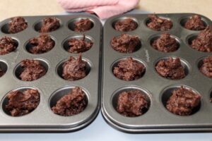Mini Brownie Muffins