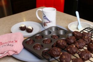 Mini Brownie Muffins